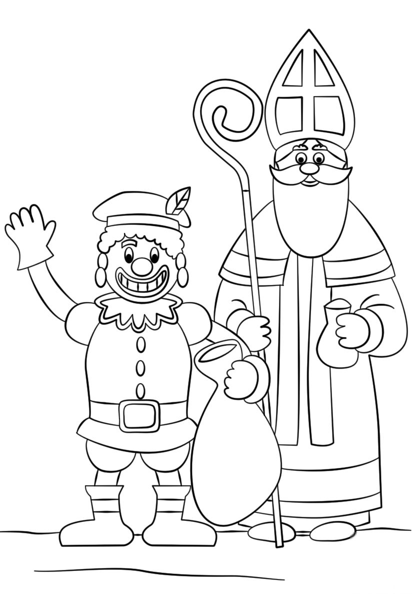 Sinterklaas i Zwarte Piet