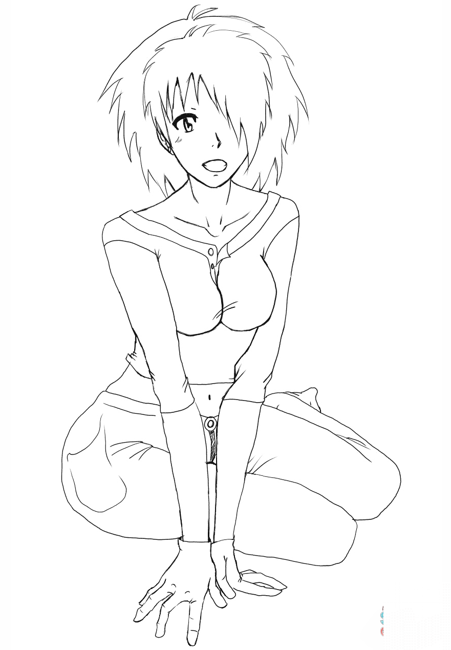 Anime Girl Character by Gabriela...