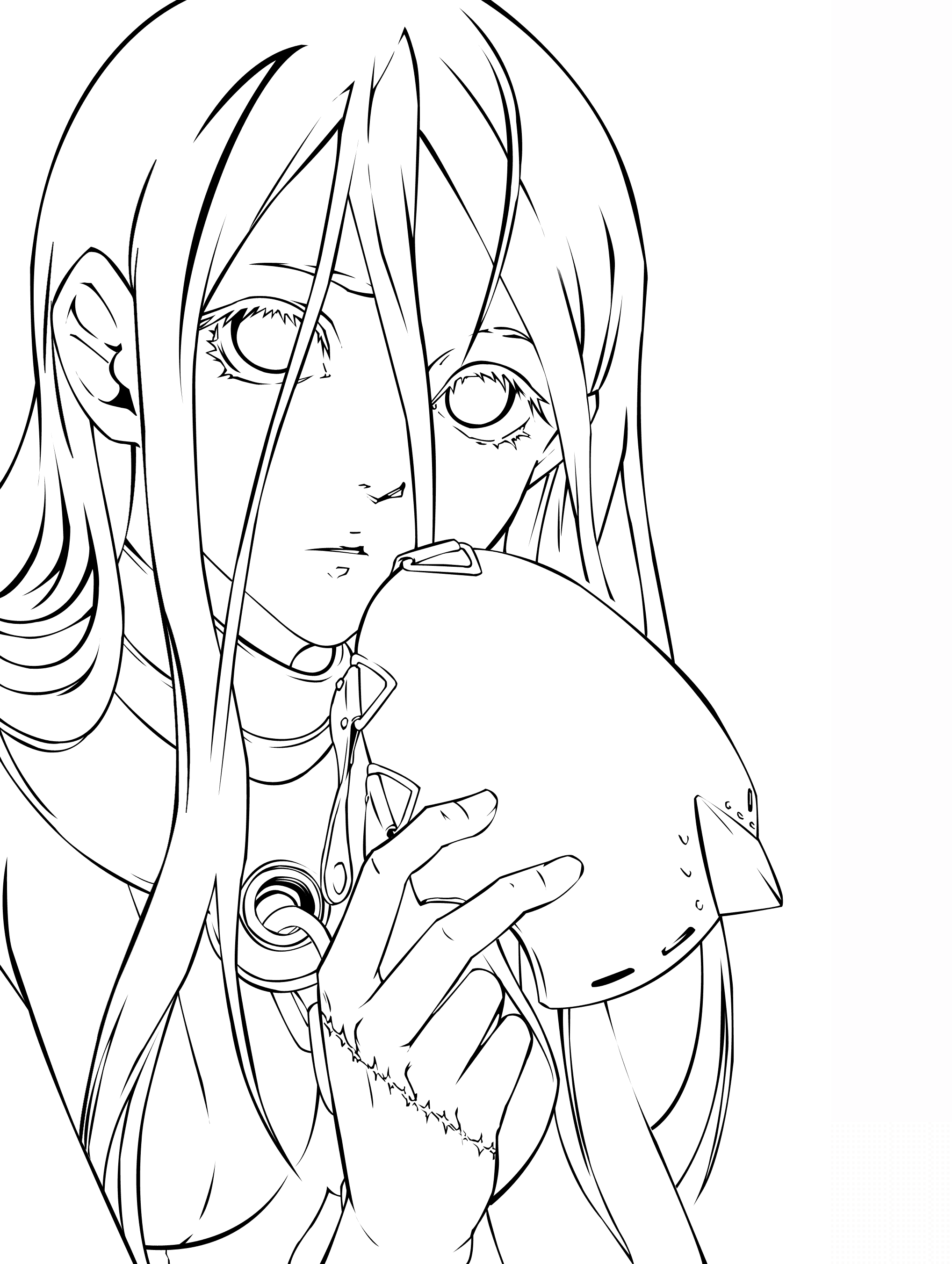 Shiro from Deadman Wonderland Manga