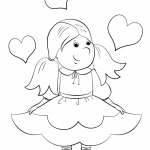 Cartoon Lovely Girl