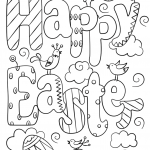 Happy Easter Doodle