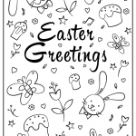 Easter Greetings Doodle