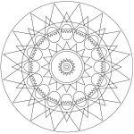 Easter Eggs Mandala