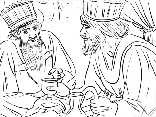 kolorowanka Ezra i Nehemiah
