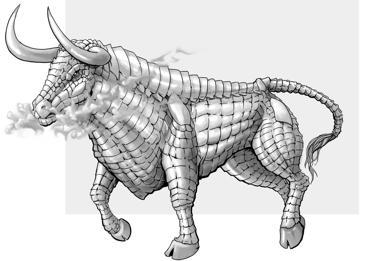 Dungeons and Dragons Gorgon