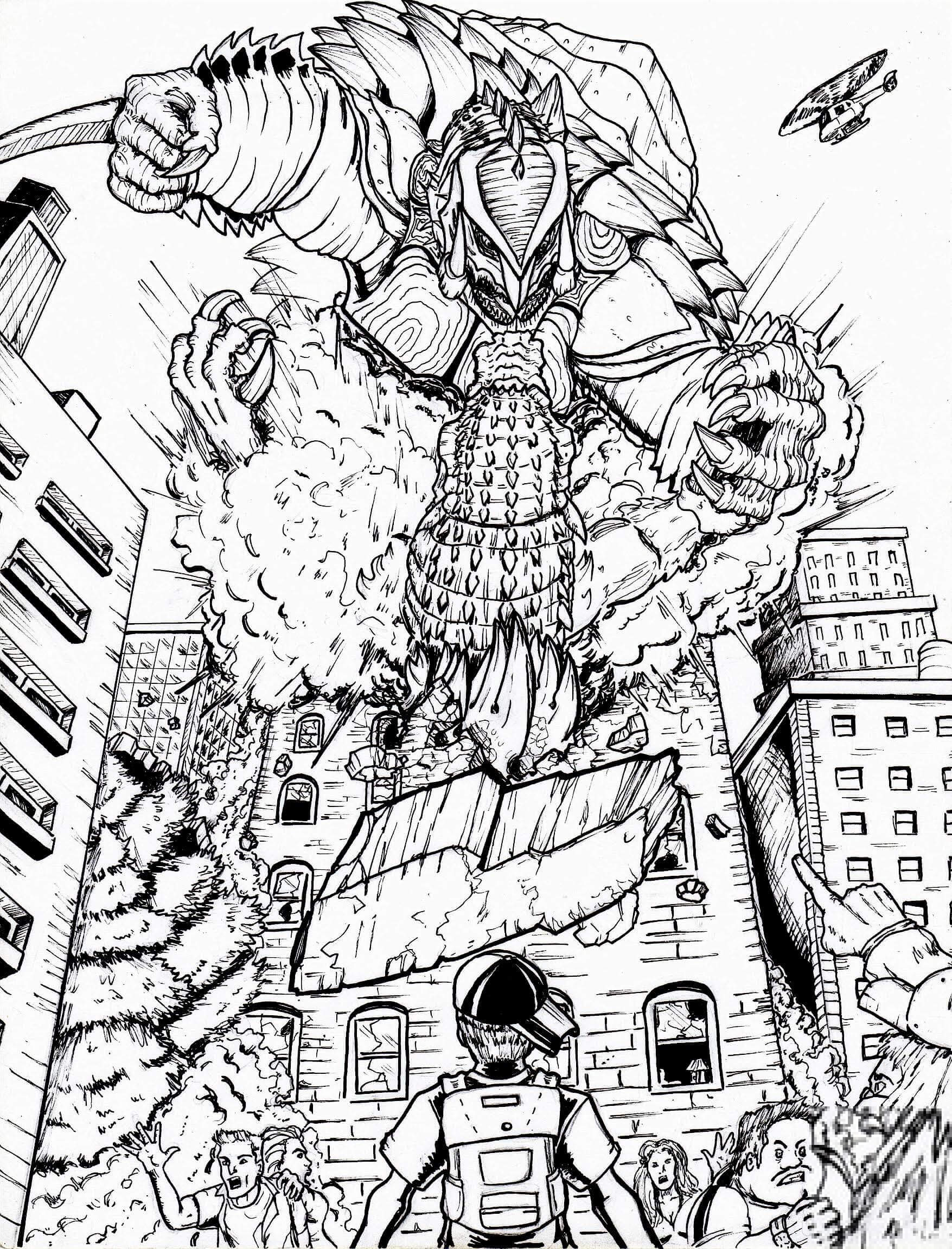 Godzilla Neo vs. Rdc S Gamera