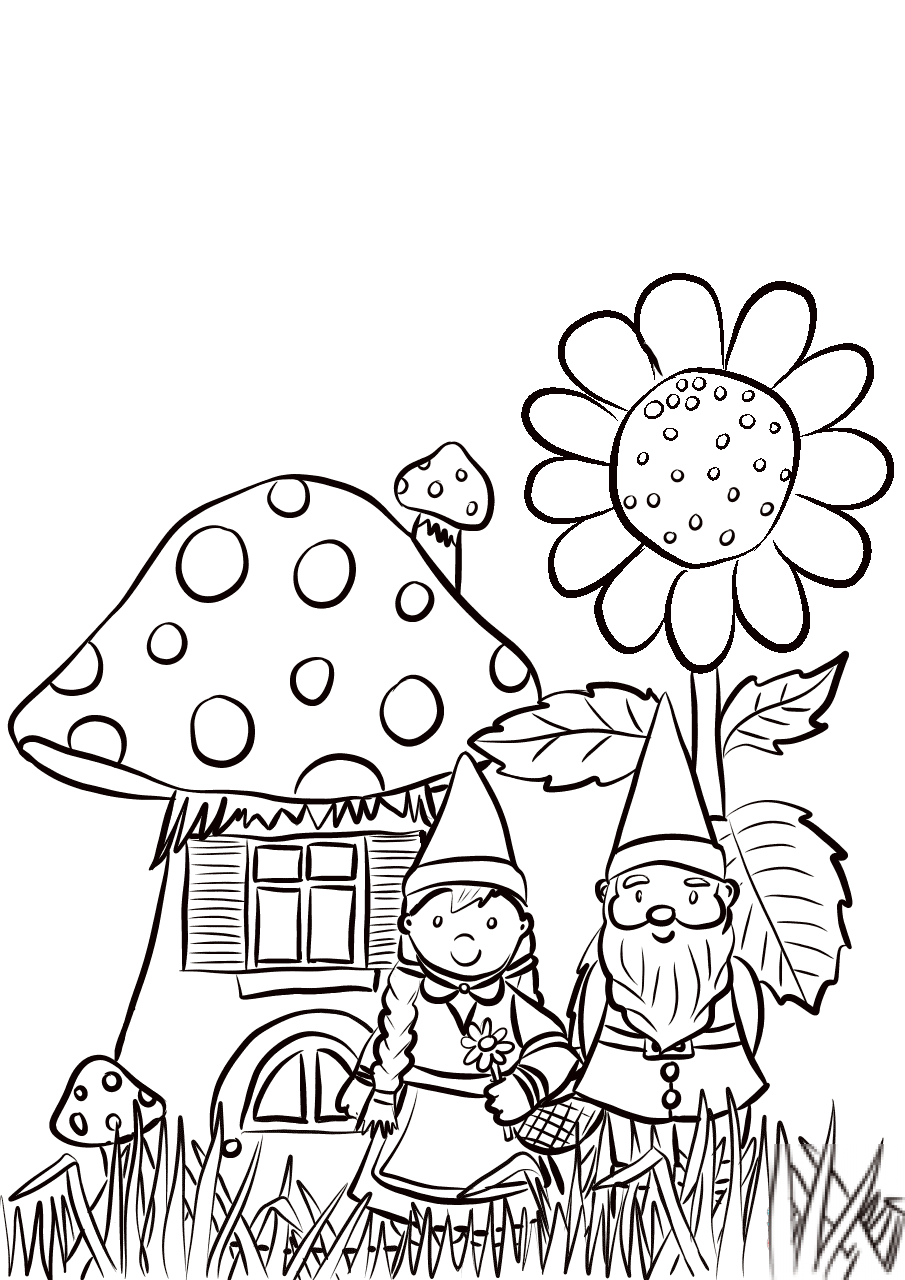 Garden Gnomes Family