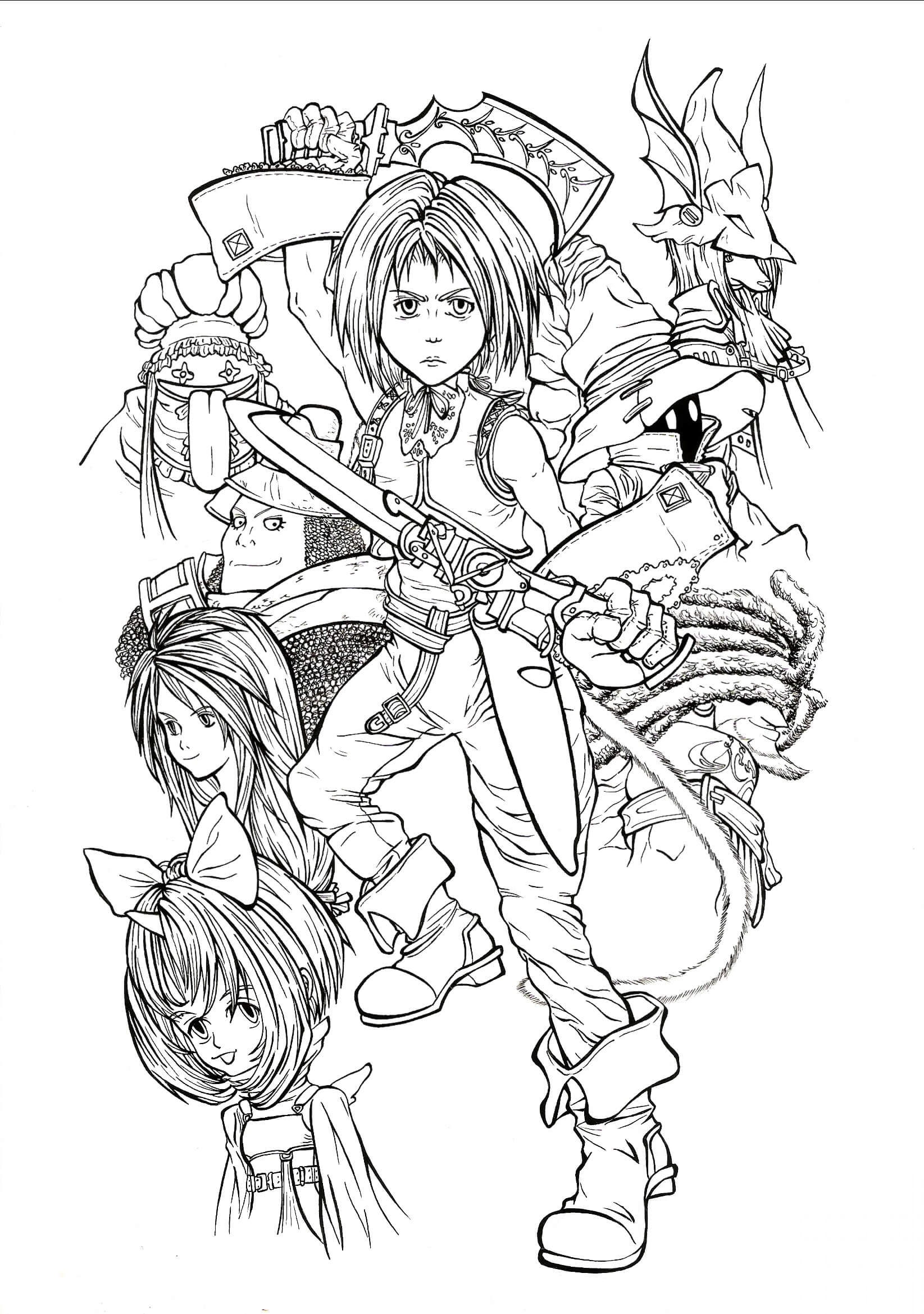 Full-time playable characters of...