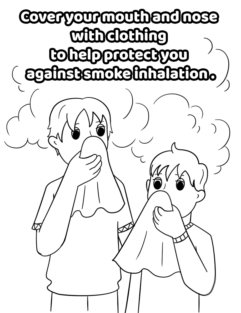 kolorowanka Fire Safety