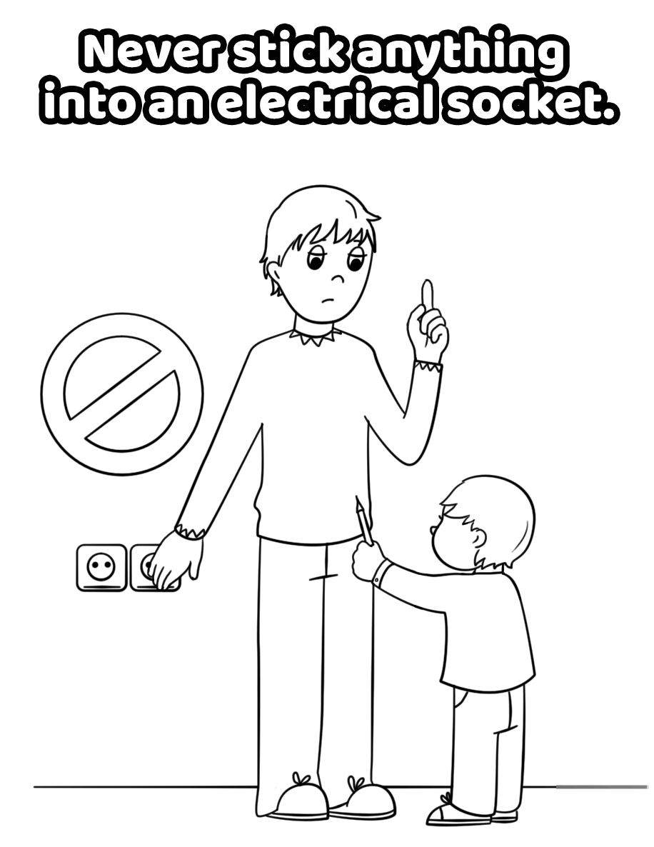 Never Stick Anything into an...