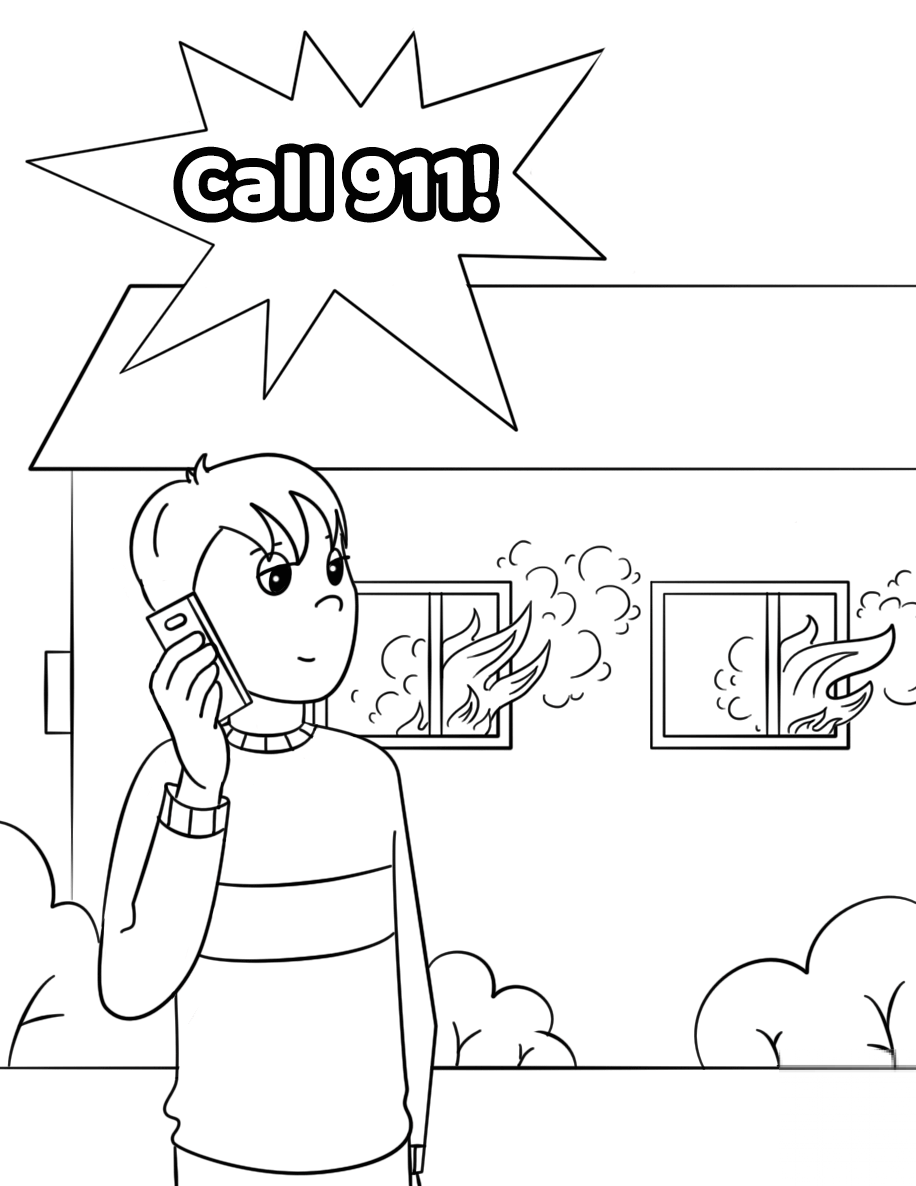 Call 911 in Case of Fire