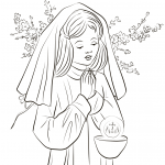 First Communion Girl