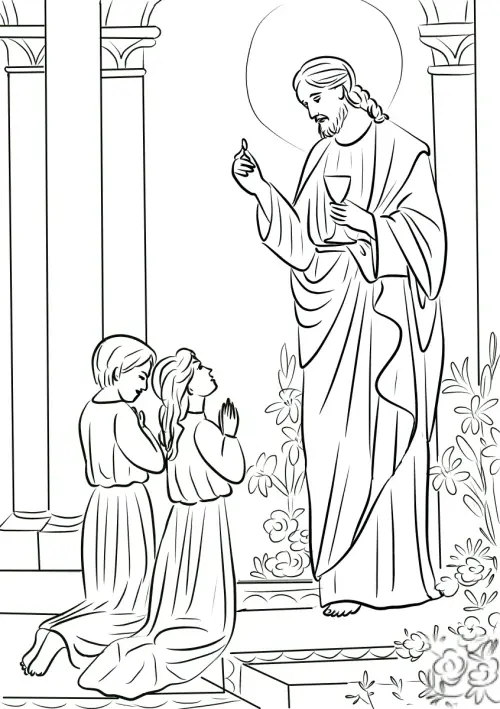 kolorowanka First Communion