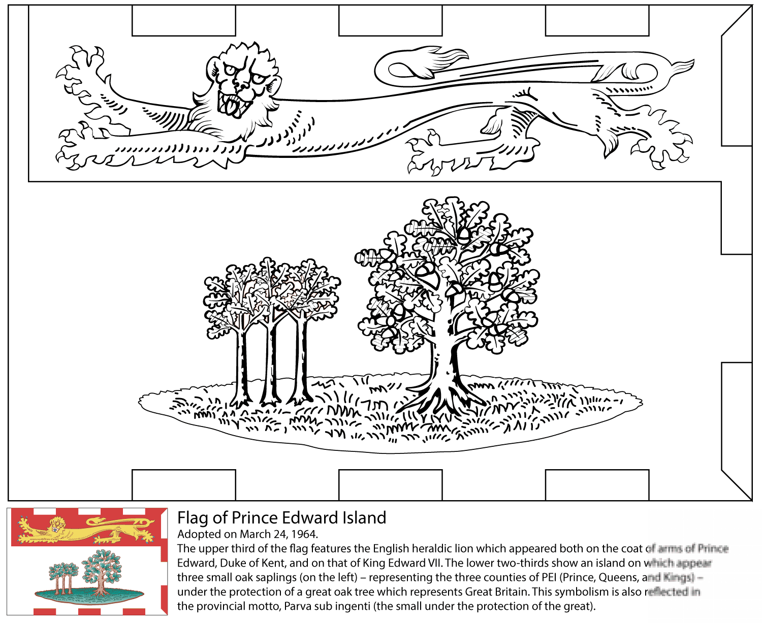 Flag of Prince Edward Island