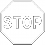 "Stop" Sign in France