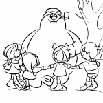Frosty and Kids