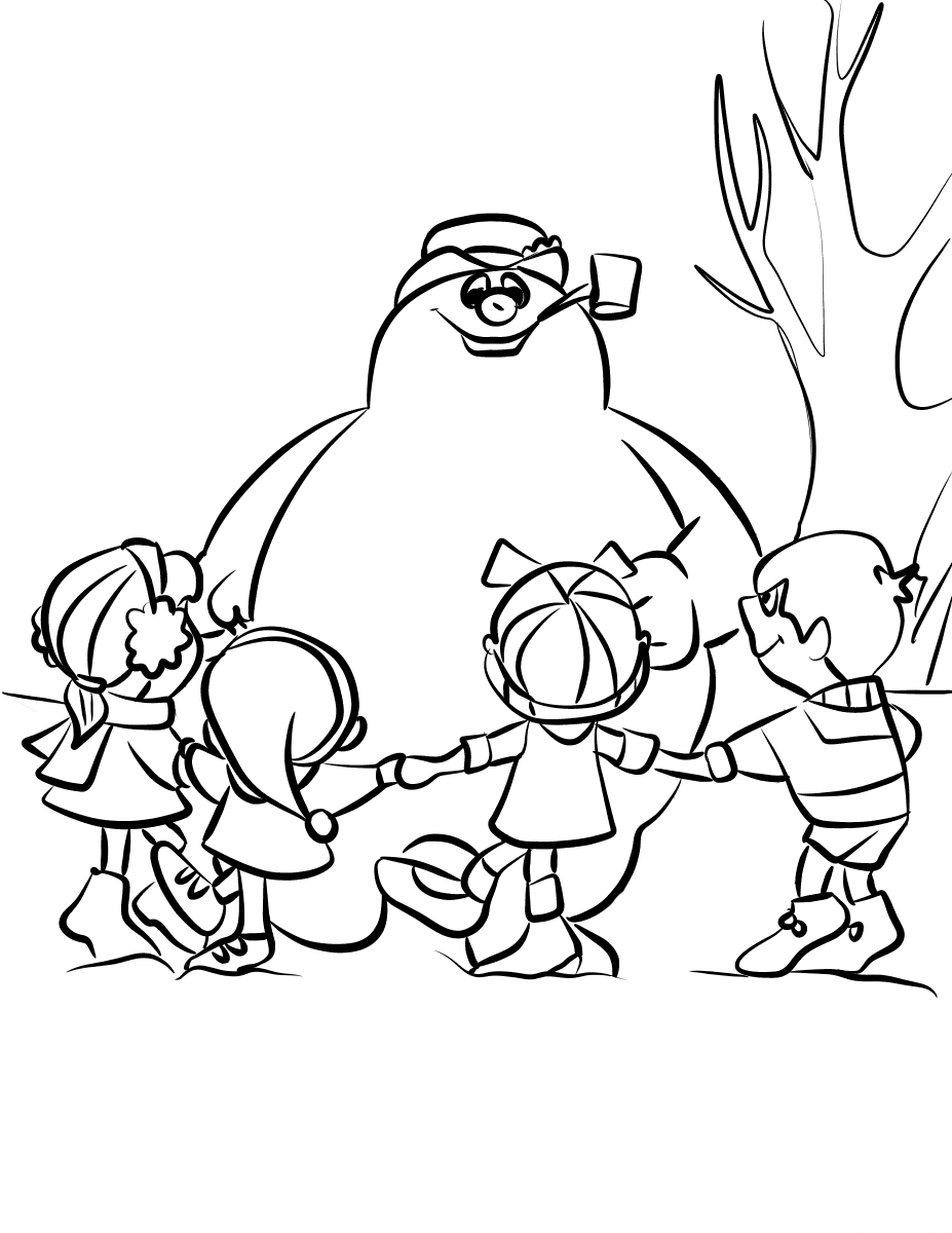 Frosty and Kids
