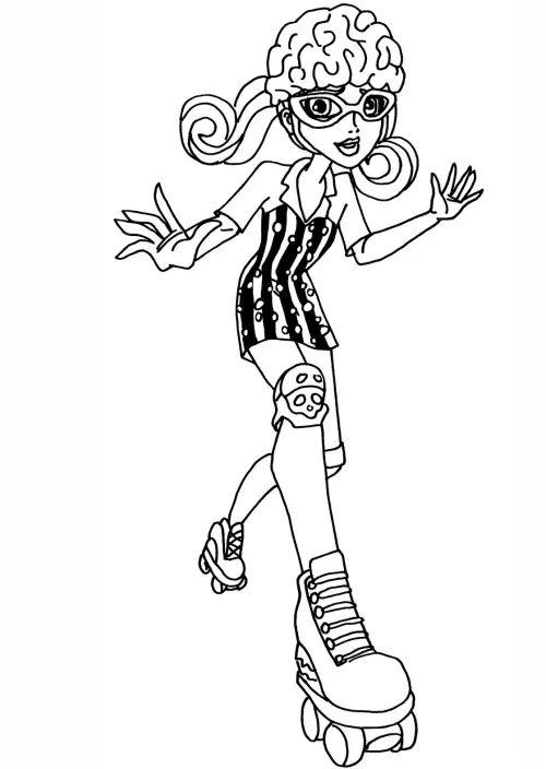 kolorowanka Ghoulia Yelps