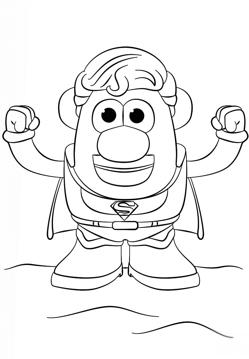 Potato Head Superman