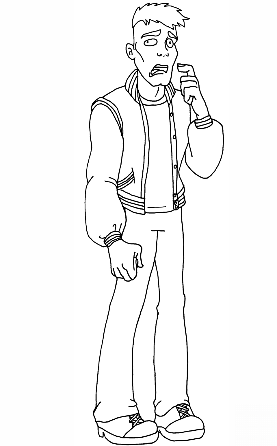 kolorowanka Guys from Monster High