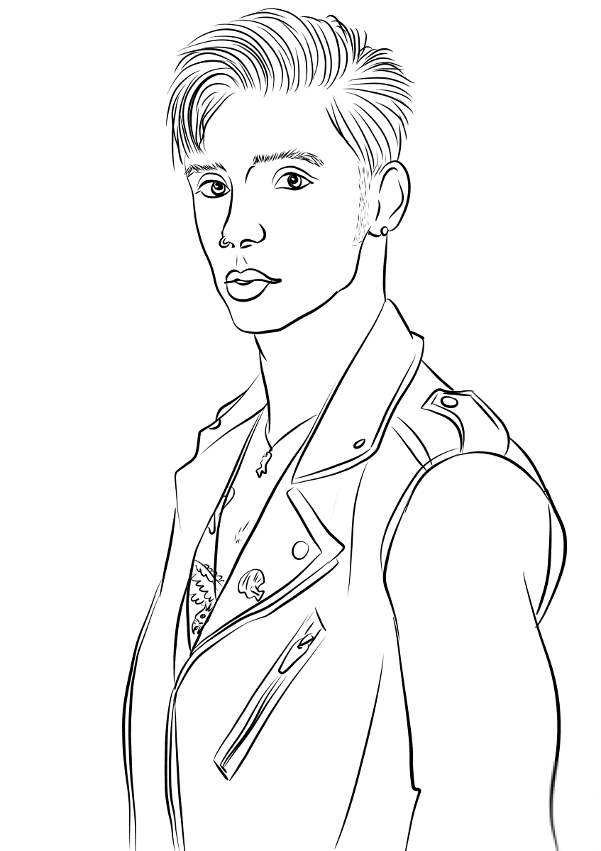 Andy Biersack from Black Veil Brides