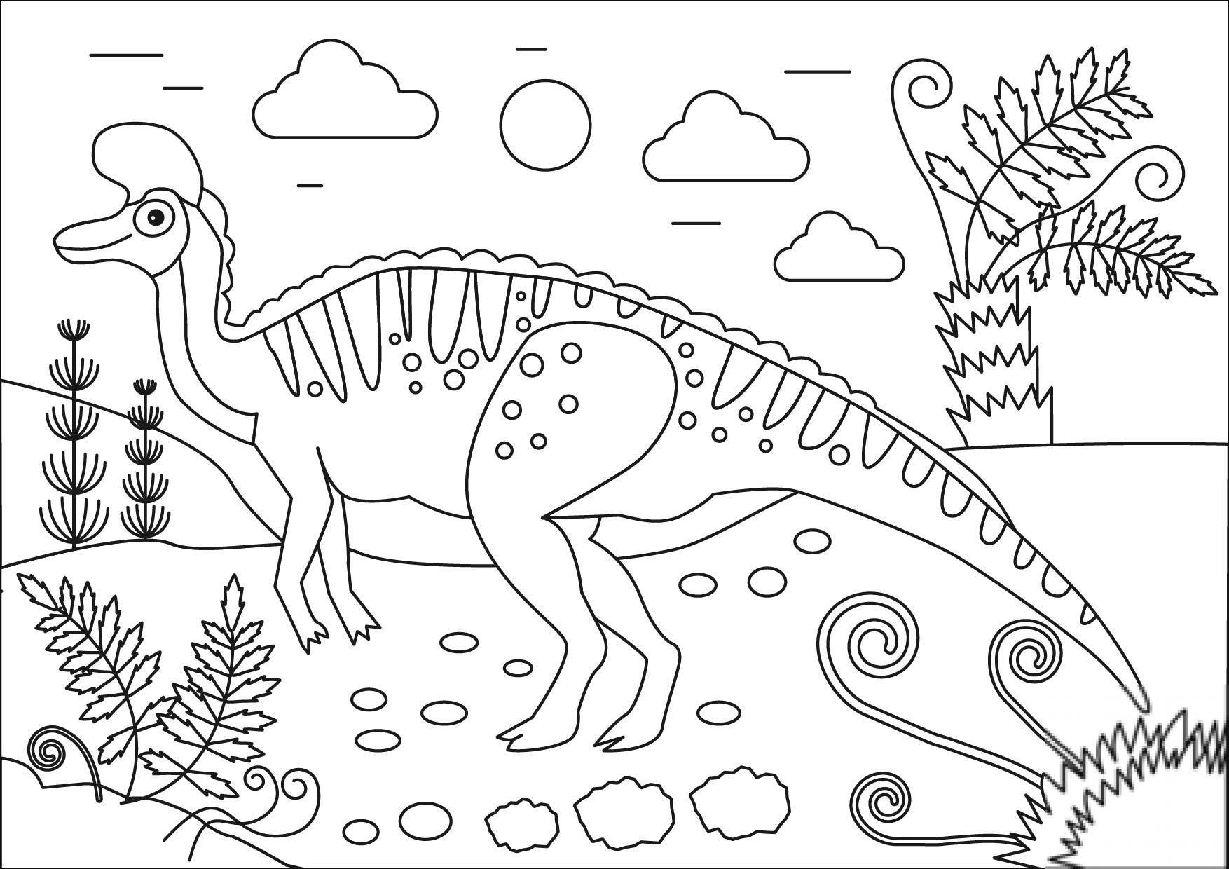Lambeozaur - dinozaur z grupy...
