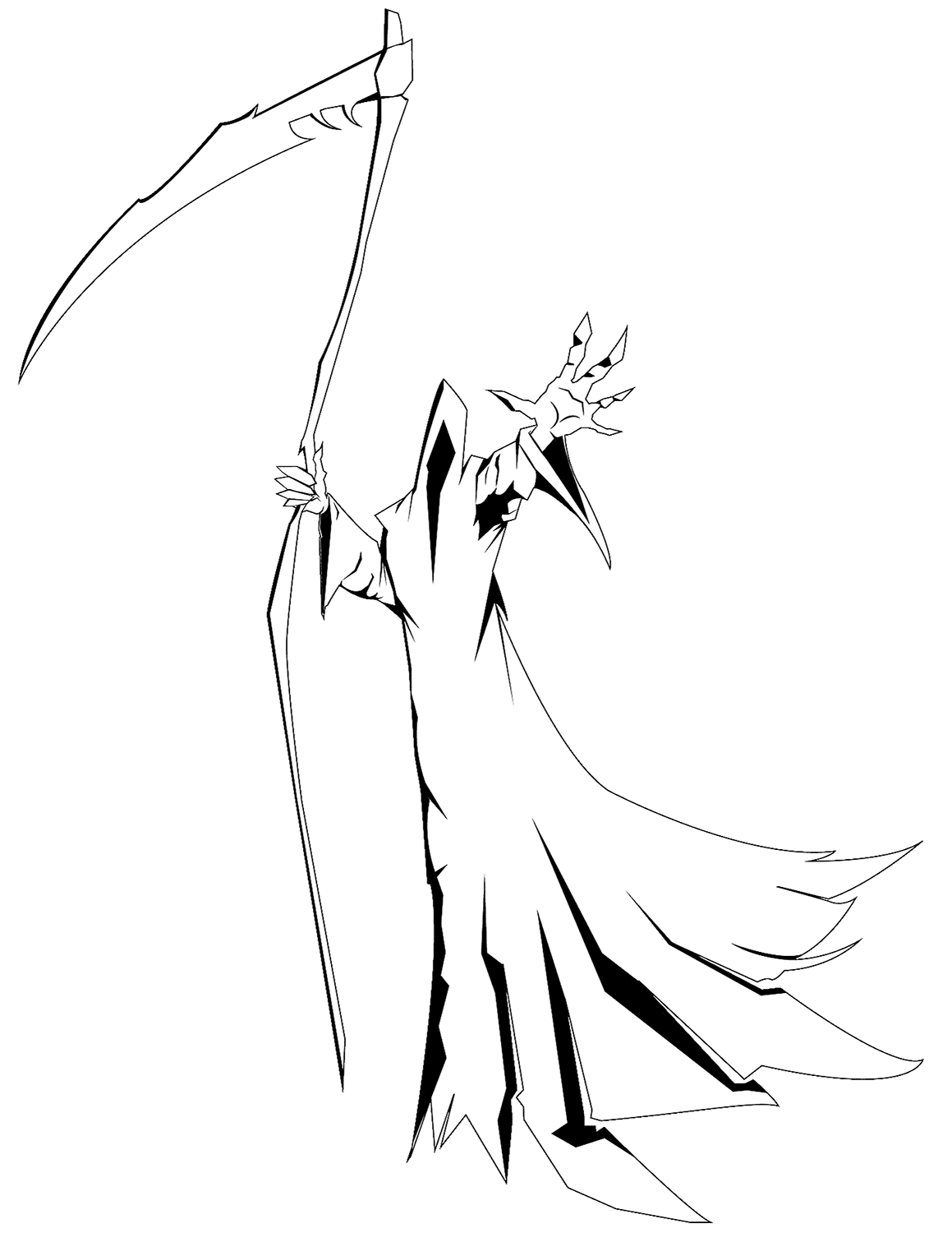 Scary Grim Reaper