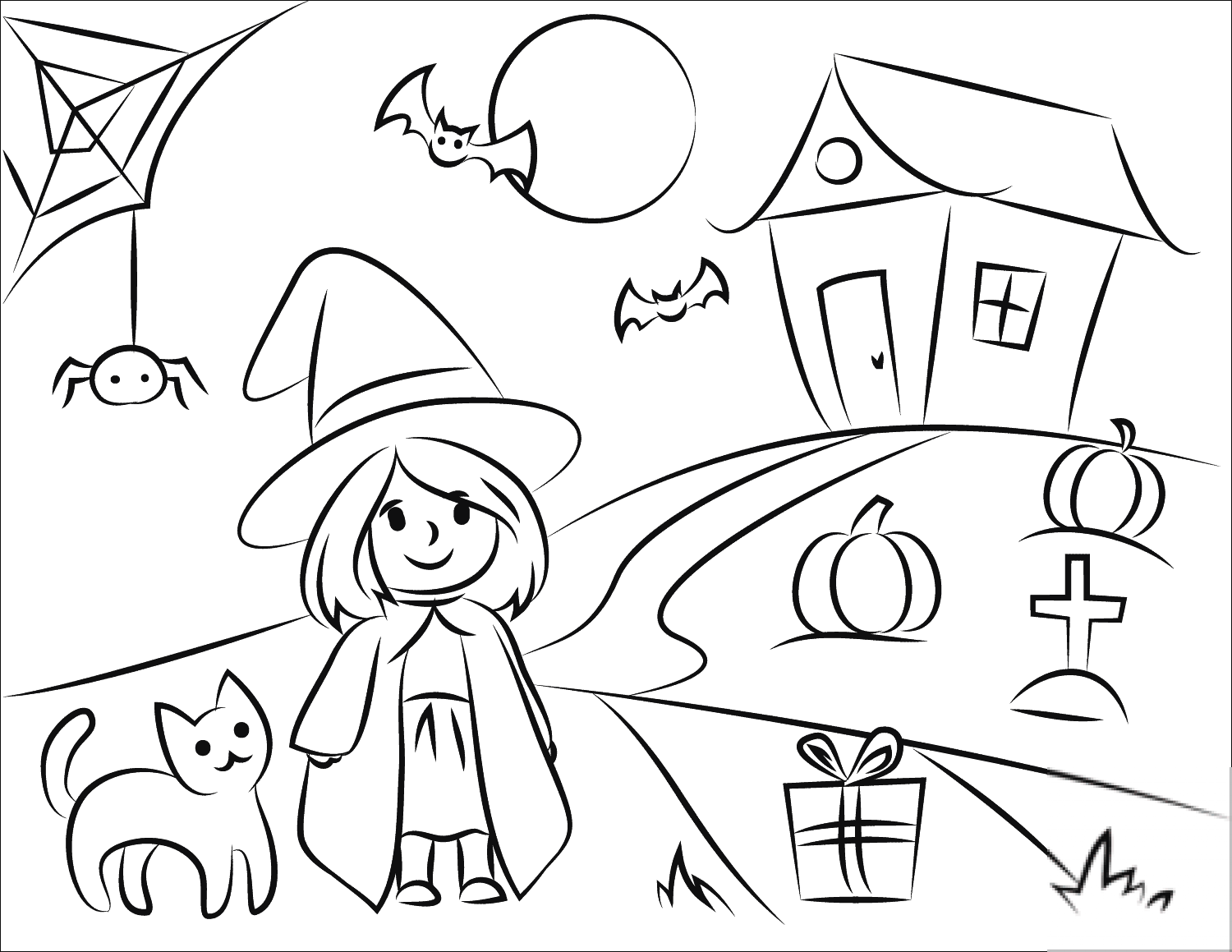 Halloween Scene