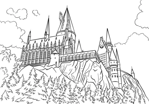 kolorowanka Harry Potter
