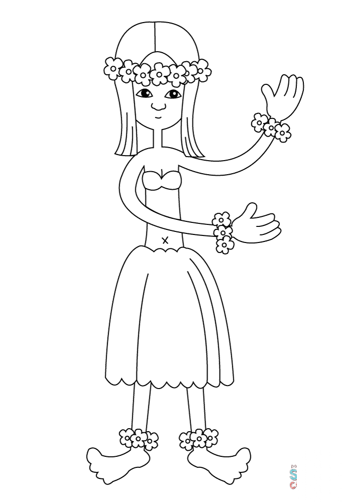 Dziewczyna Hula
