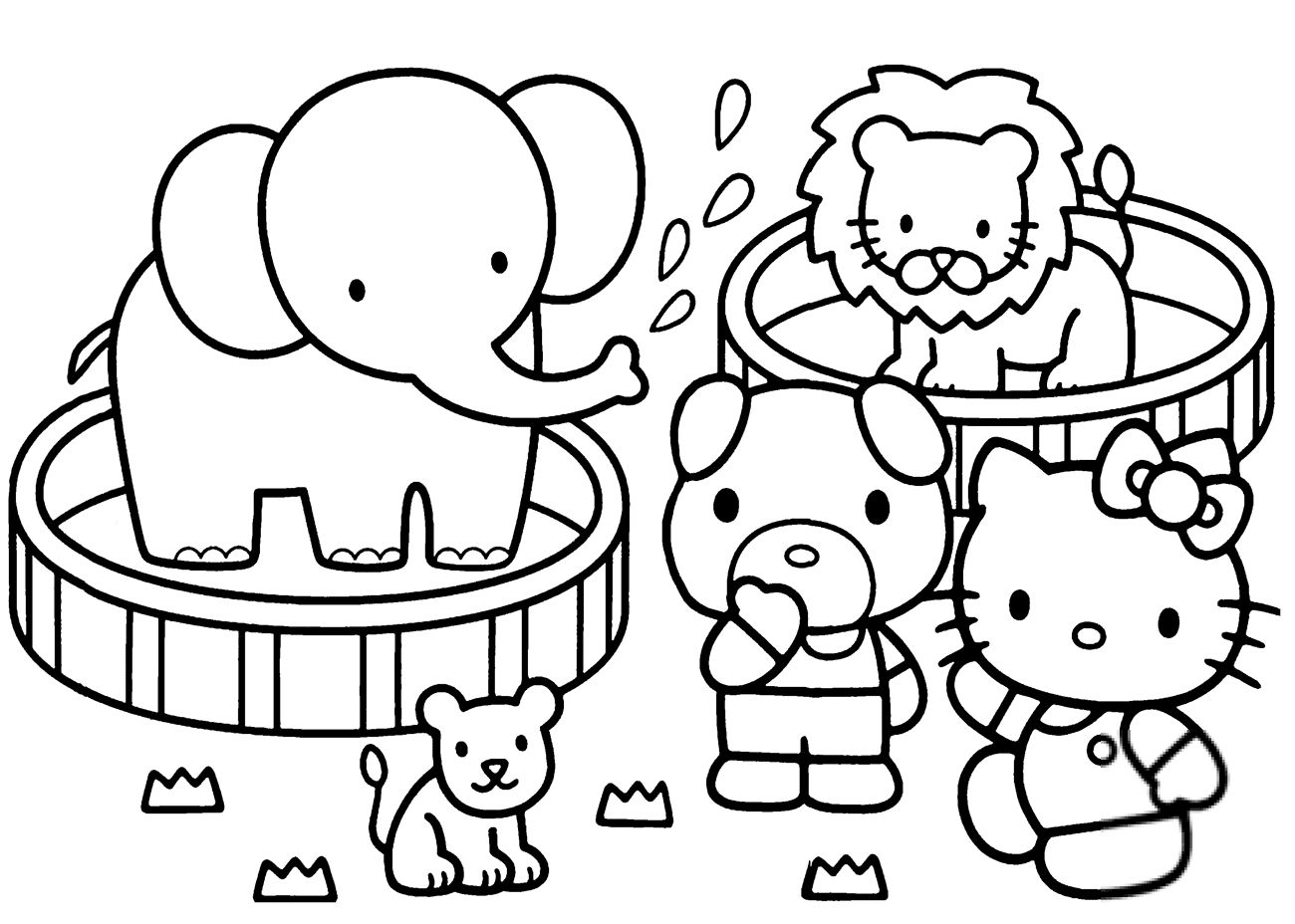 Hello Kitty Zoo
