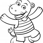 Cartoon Hippo
