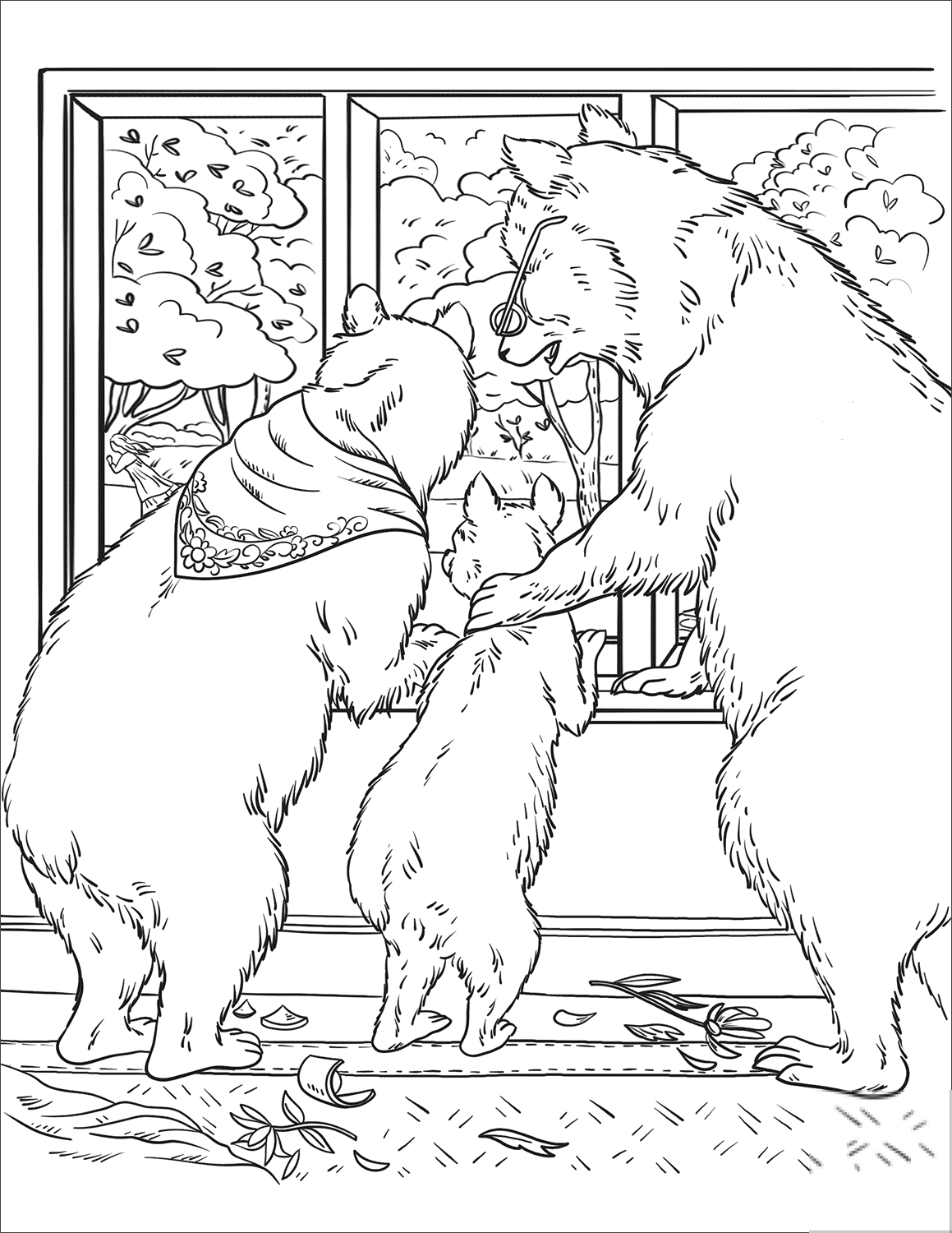 Goldenlocks Escapes Through Open...