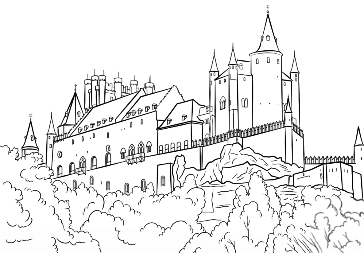 Zamek Alcázar w Segowii