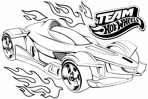 kolorowanka Hot Wheels