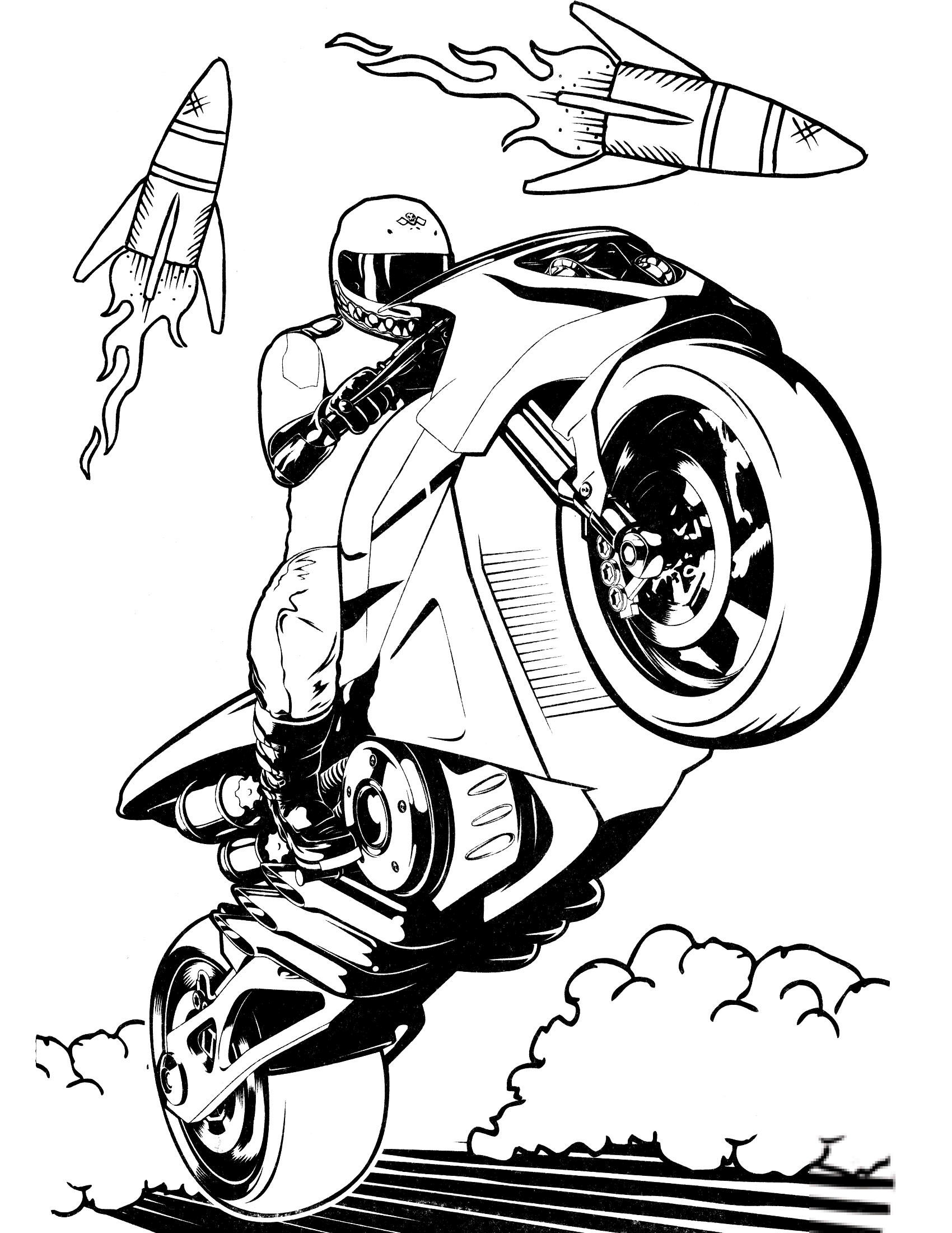 Hot Wheels Motorcycle