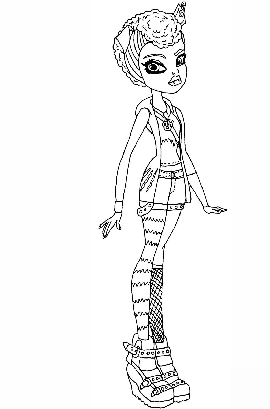 Cartoon Howleen