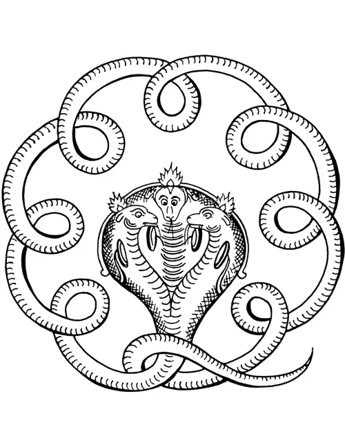 kolorowanka Indian Designs
