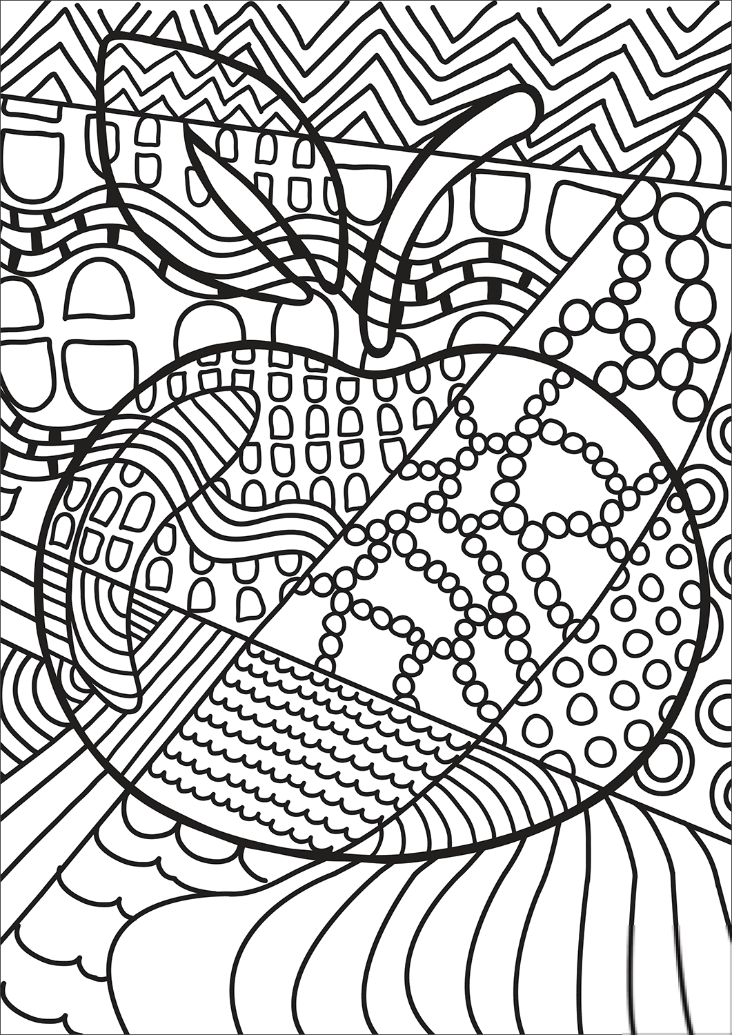 Pop Art Apple