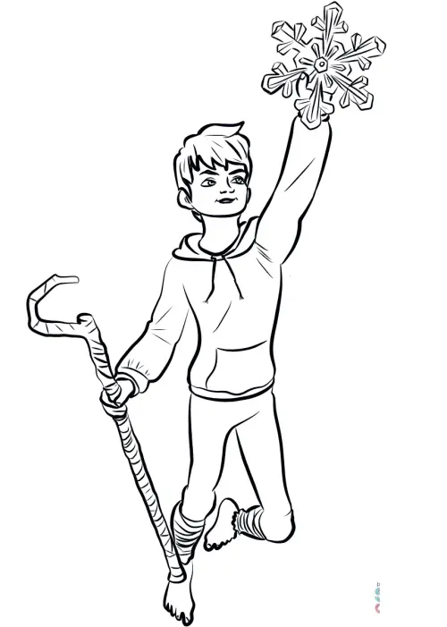 kolorowanka Jack Frost
