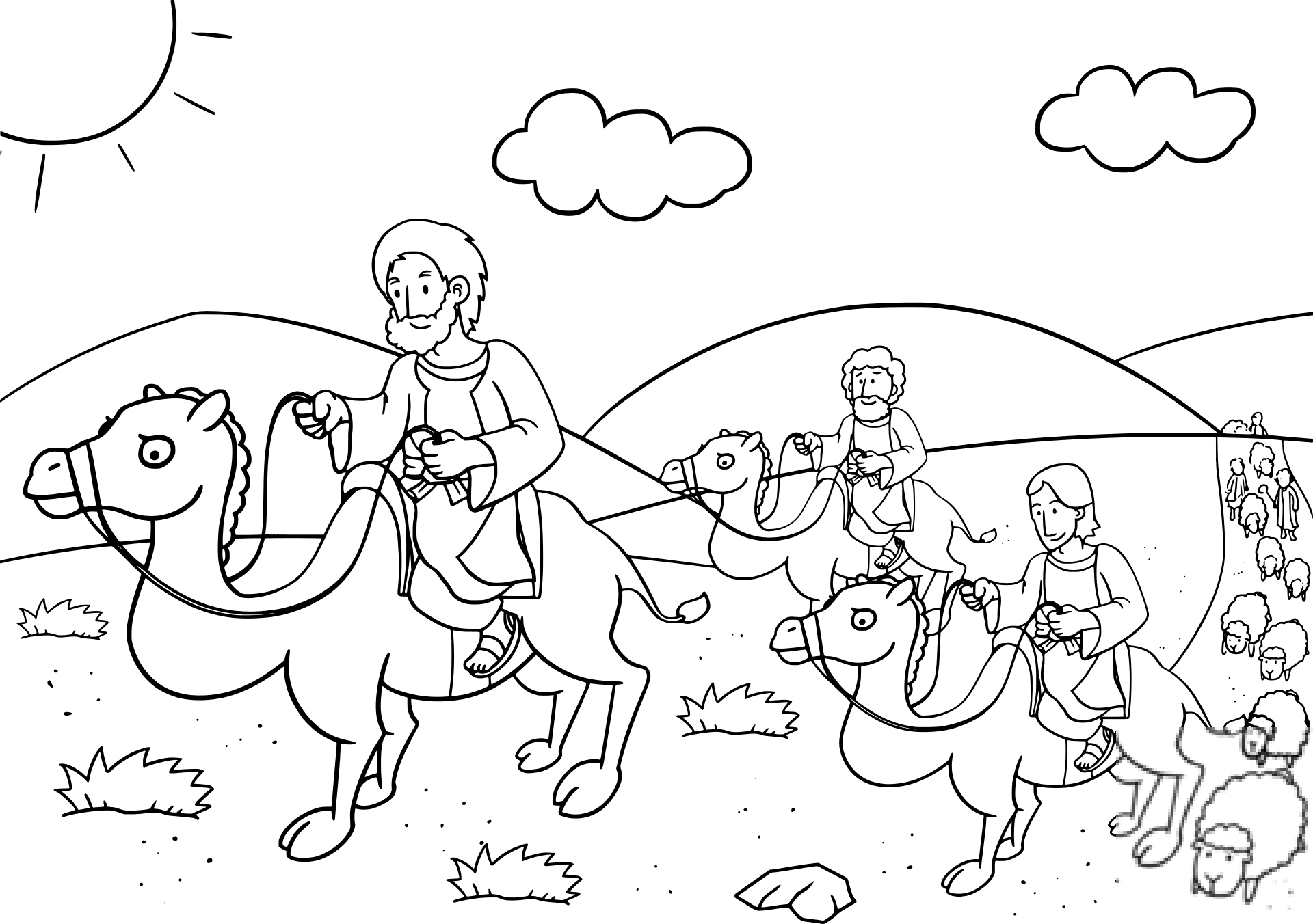 Jacob Returns to Bethel
