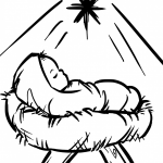 Baby Jesus Manger Scene