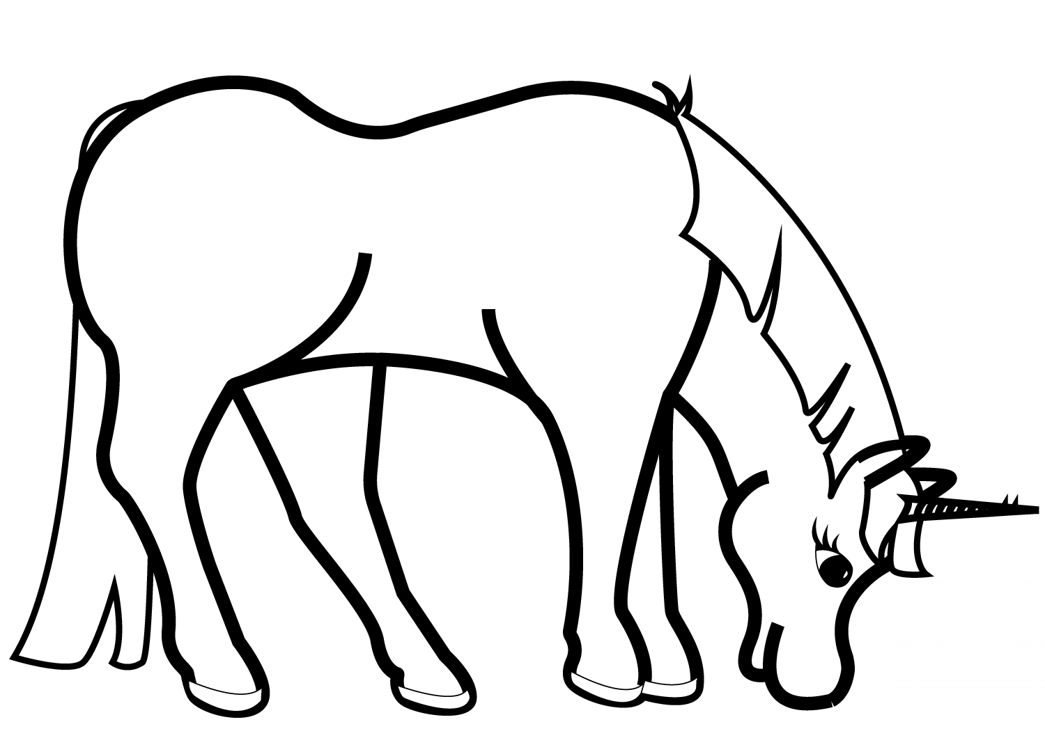 Grazing Unicorn