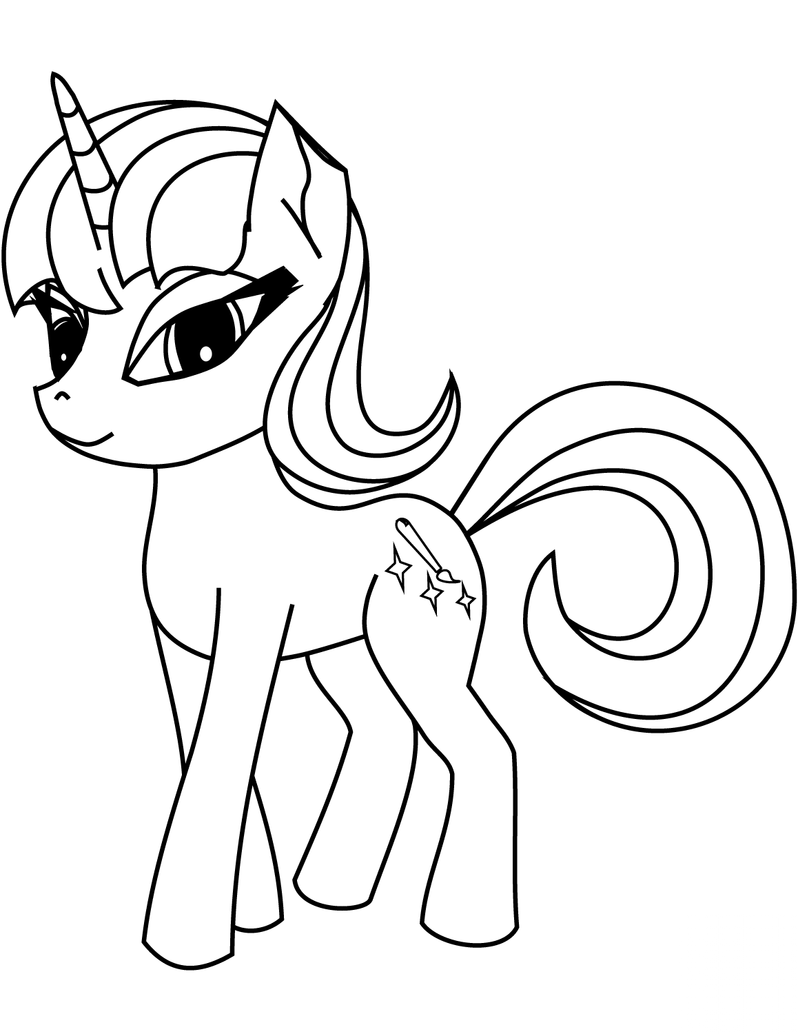 Cute Pony Unicorn