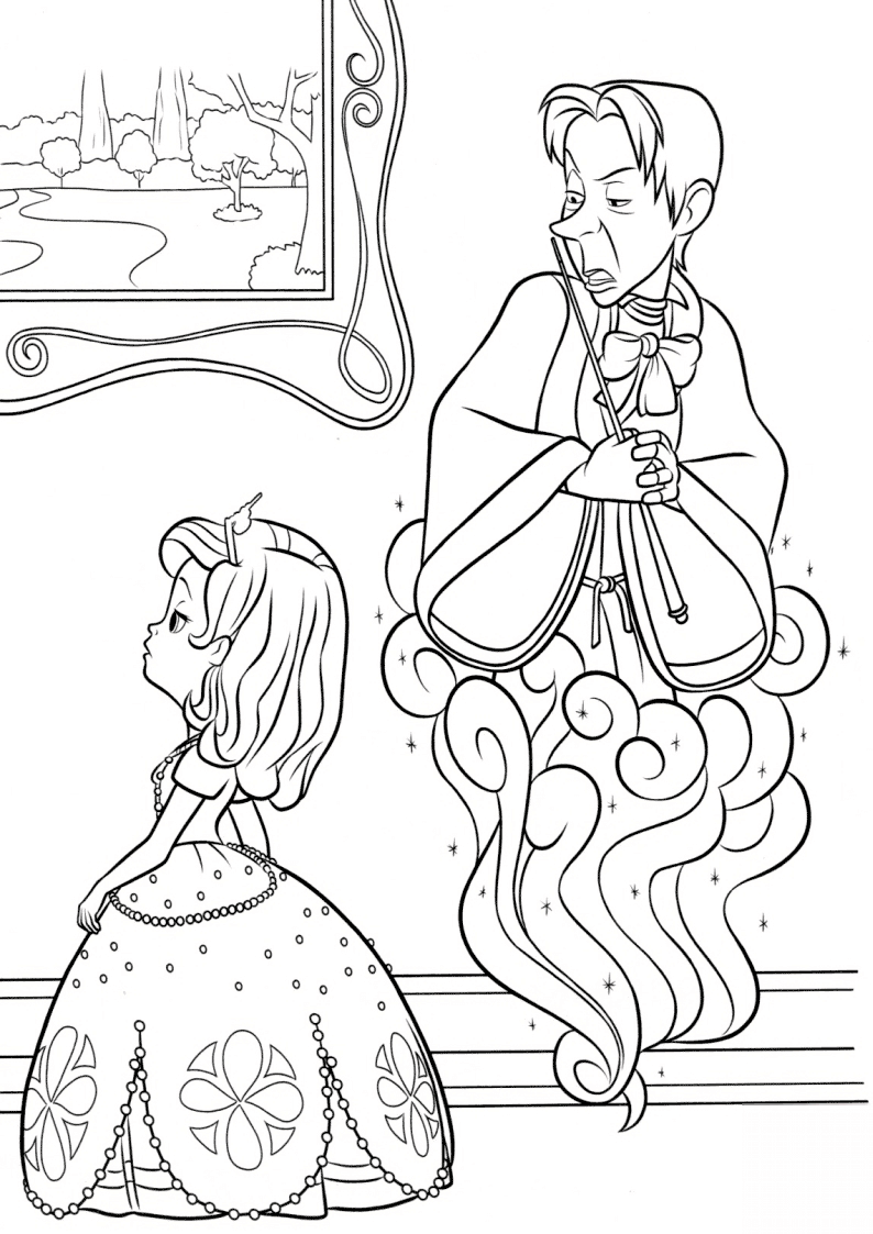 Cedric the Sorcerer and Sofia