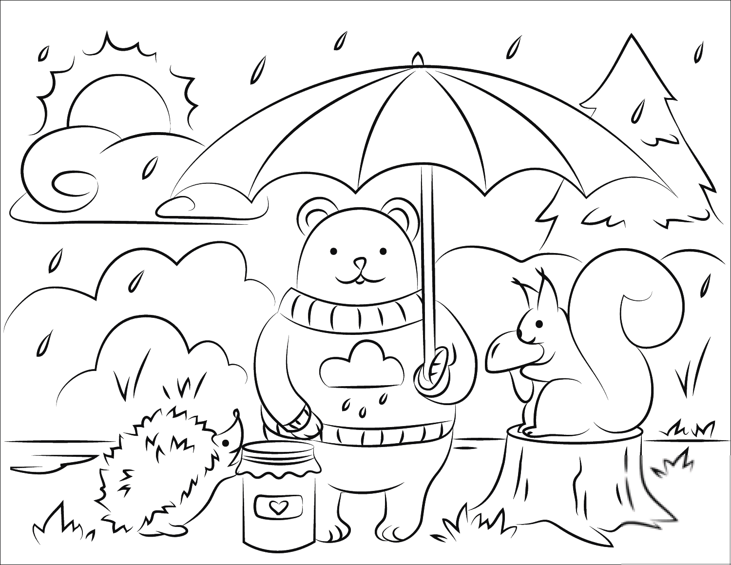 Fall Animals