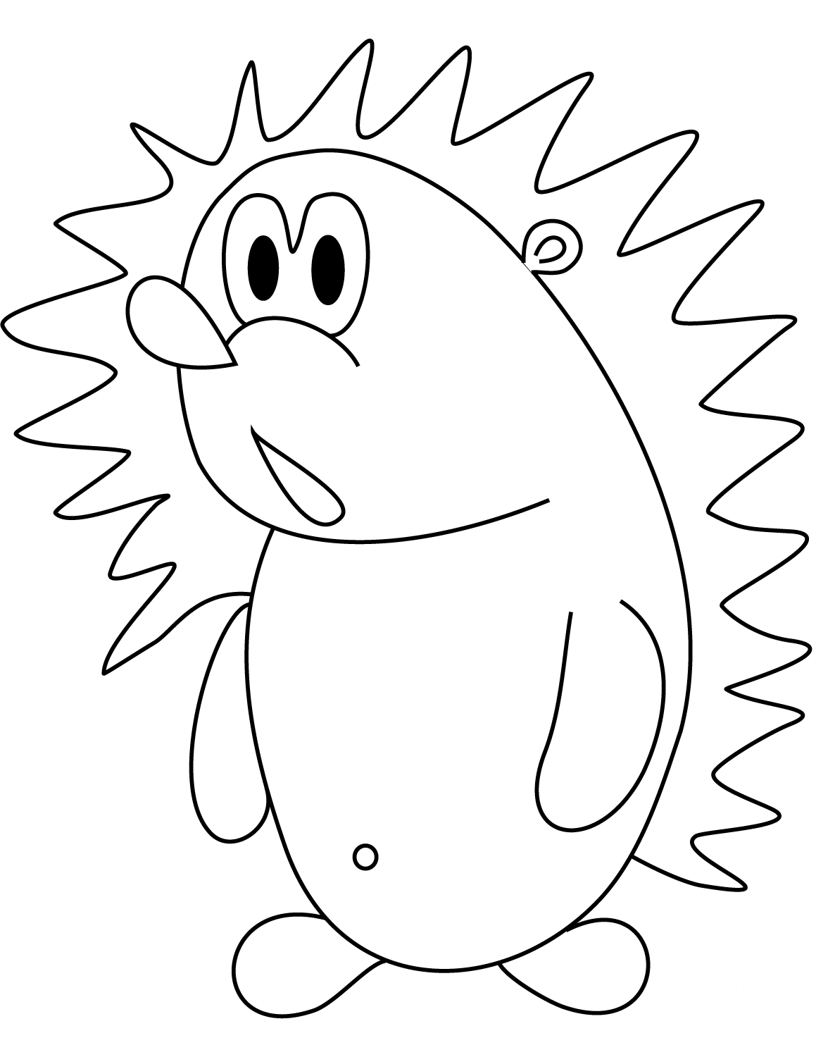 Surprised Hedgehog