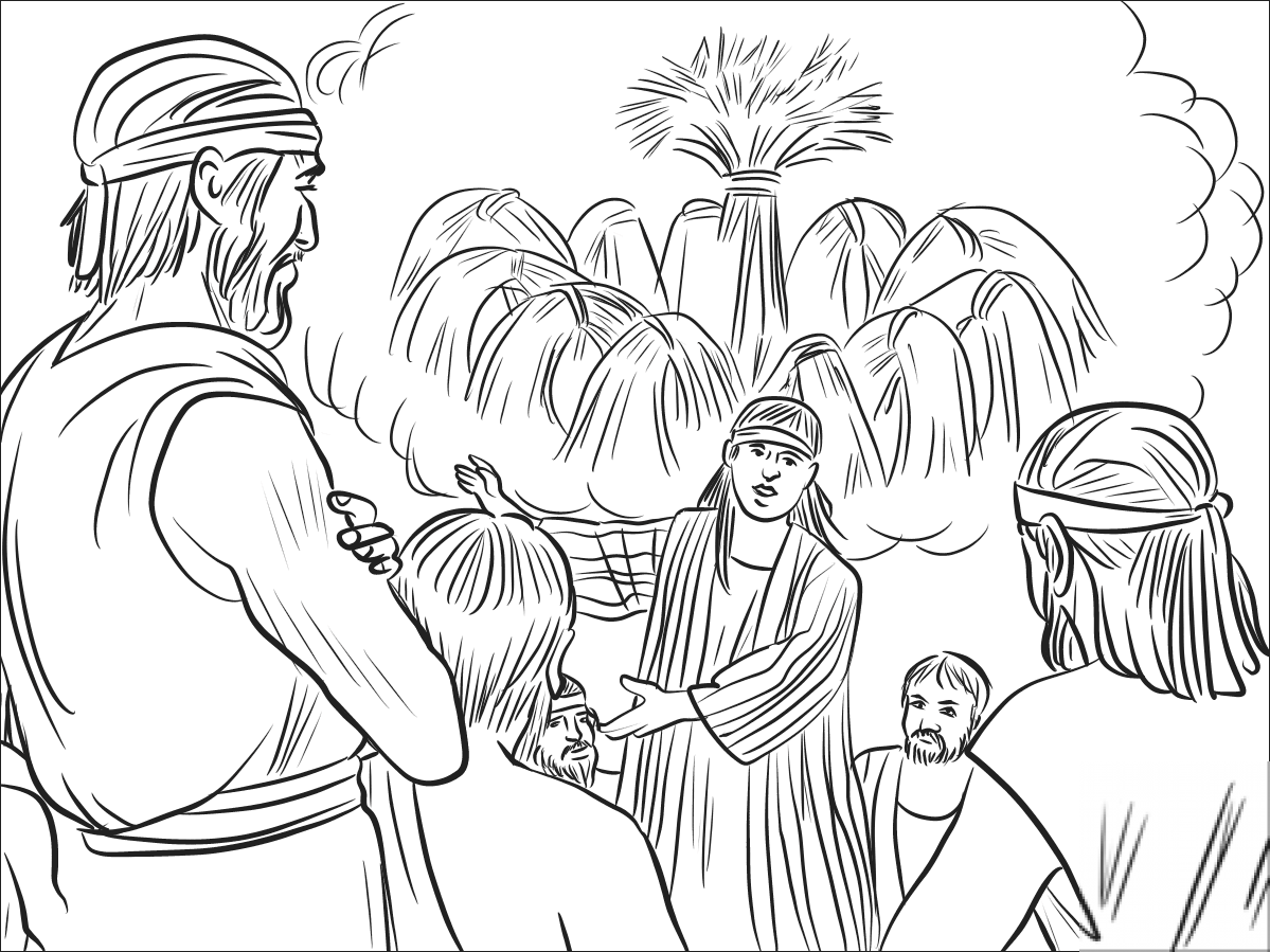 kolorowanka Józef syn Jakuba