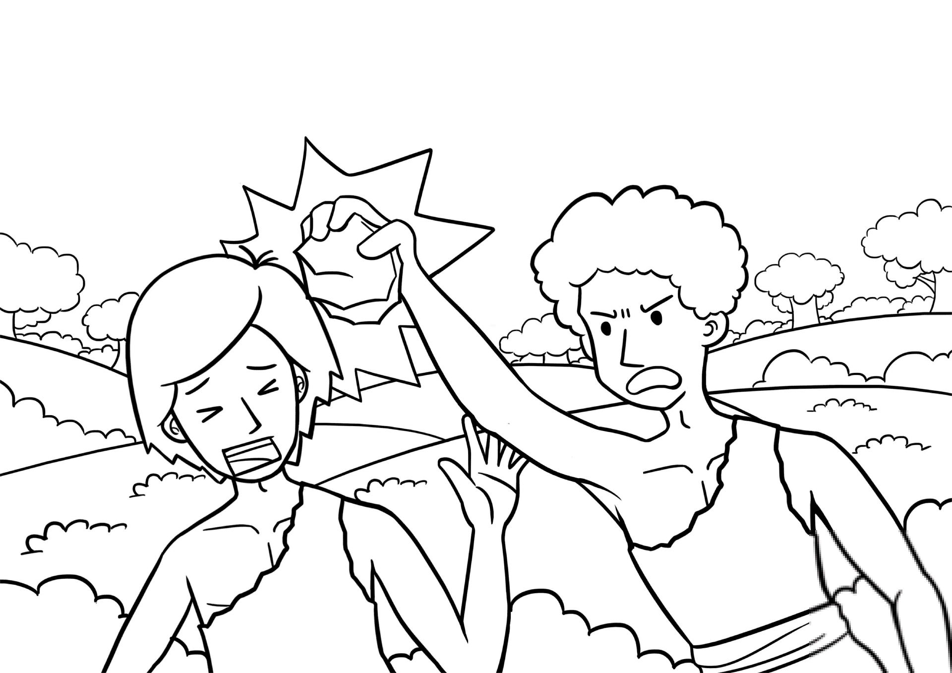 Cain Slaying Abel