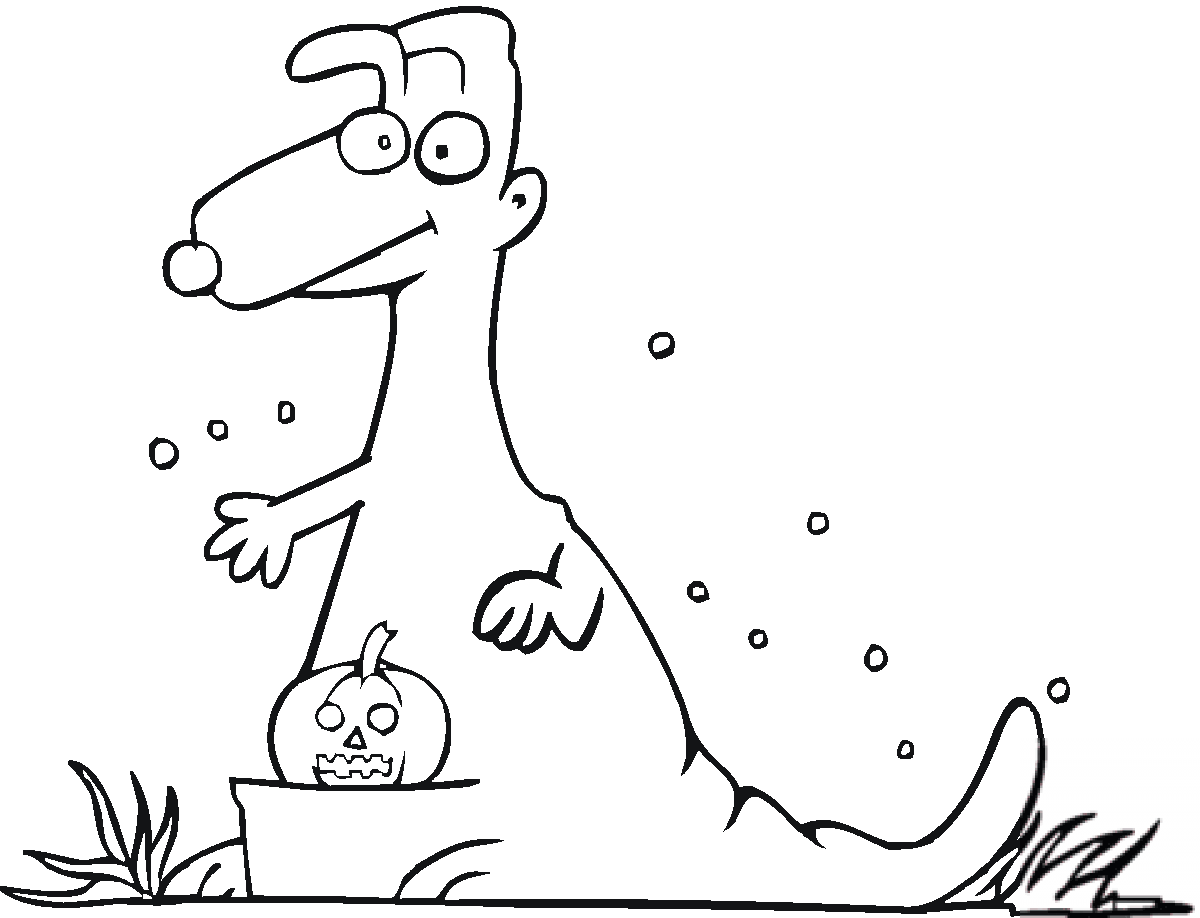 Kangur podczas Haloween
